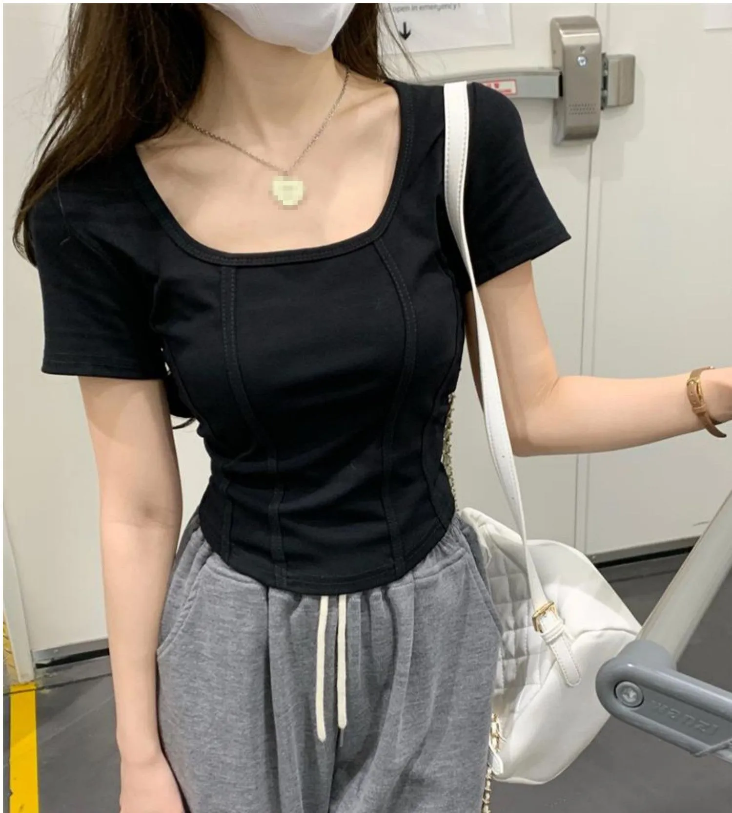 Aria Solid Crop Top