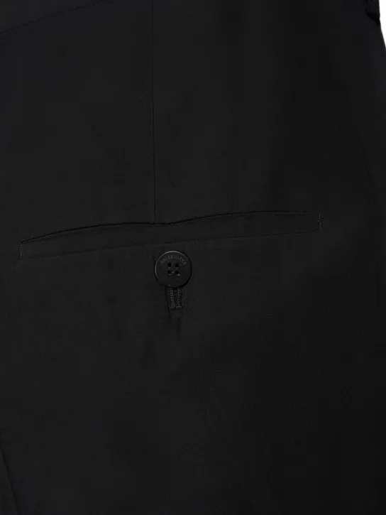 Balenciaga   Large fluid poplin cotton pants 