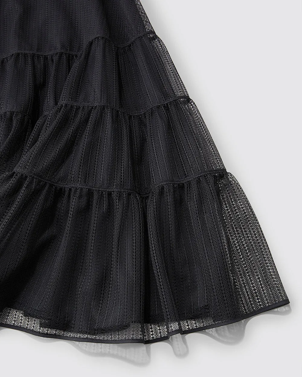 Black Hanabi Skirt