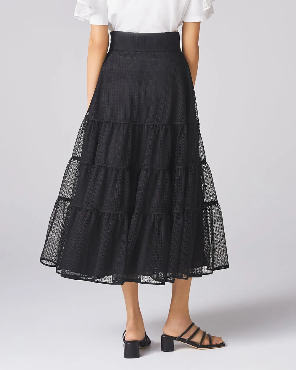 Black Hanabi Skirt
