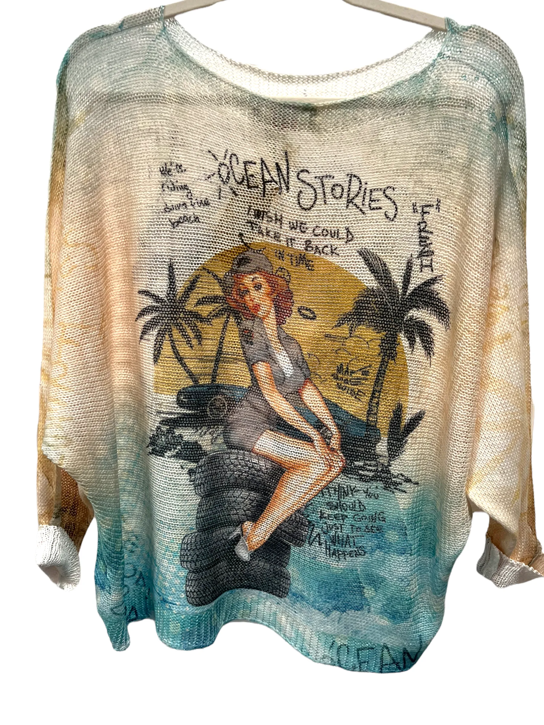 BRAND BAZAR PINUP Ocean story T