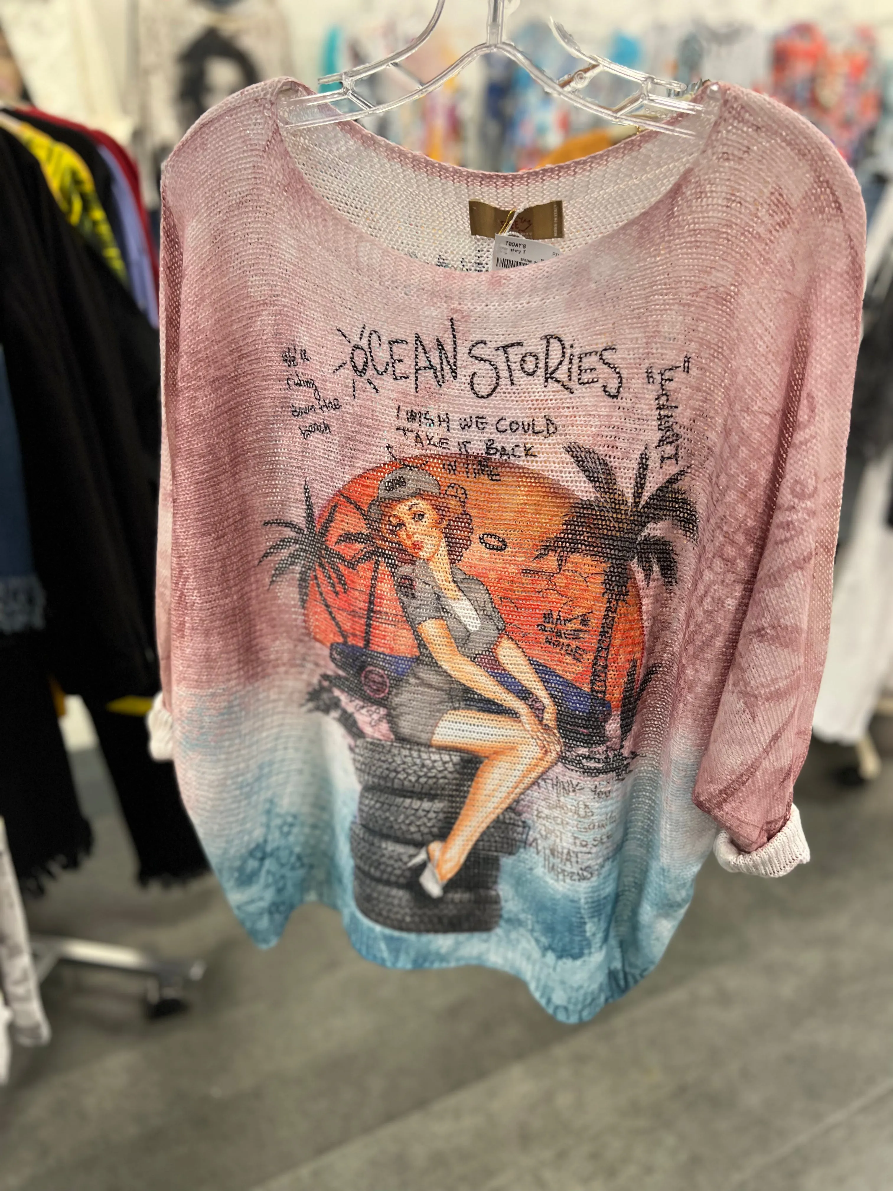 BRAND BAZAR PINUP Ocean story T