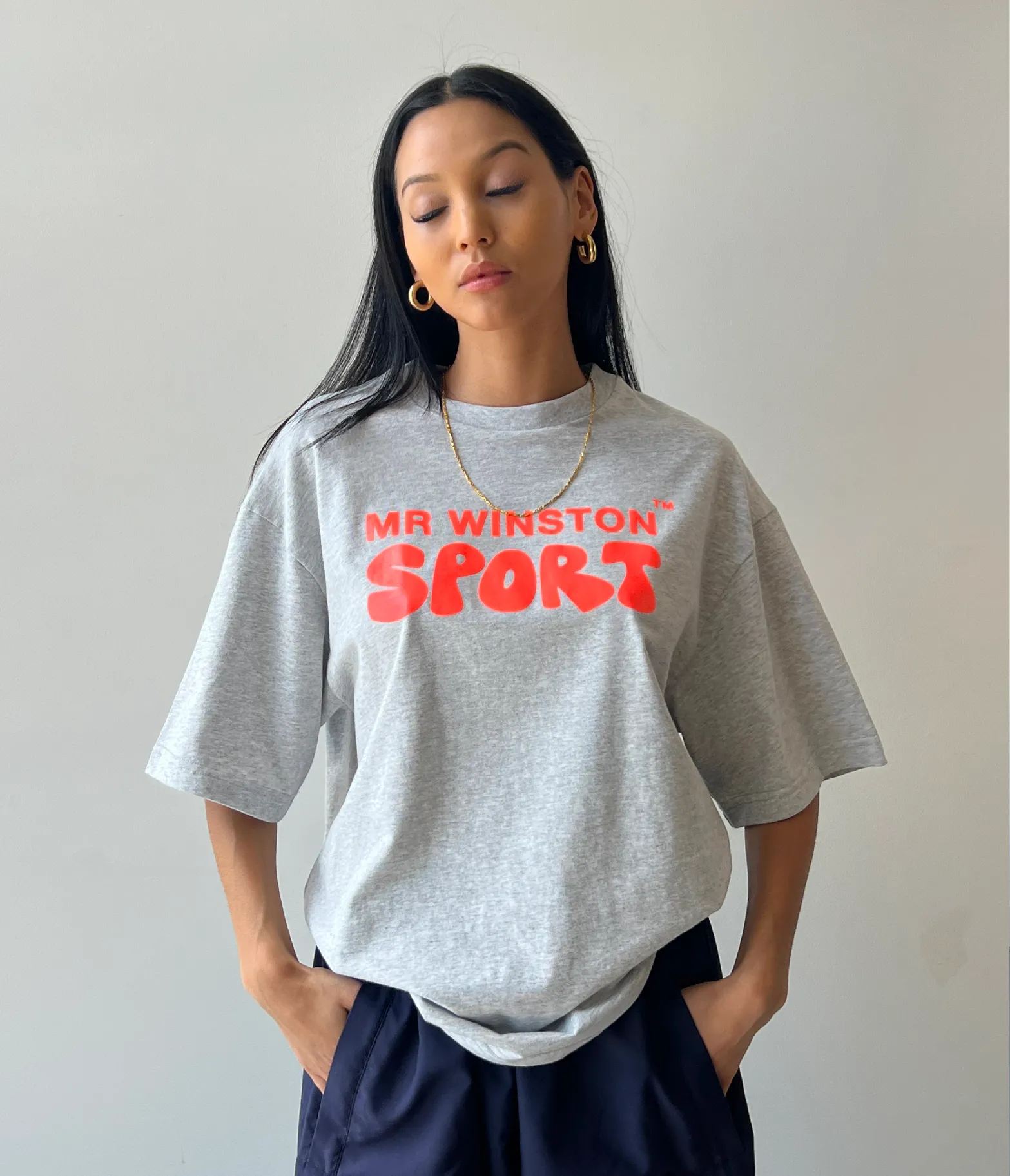 Bright Watermelon Marle Tee