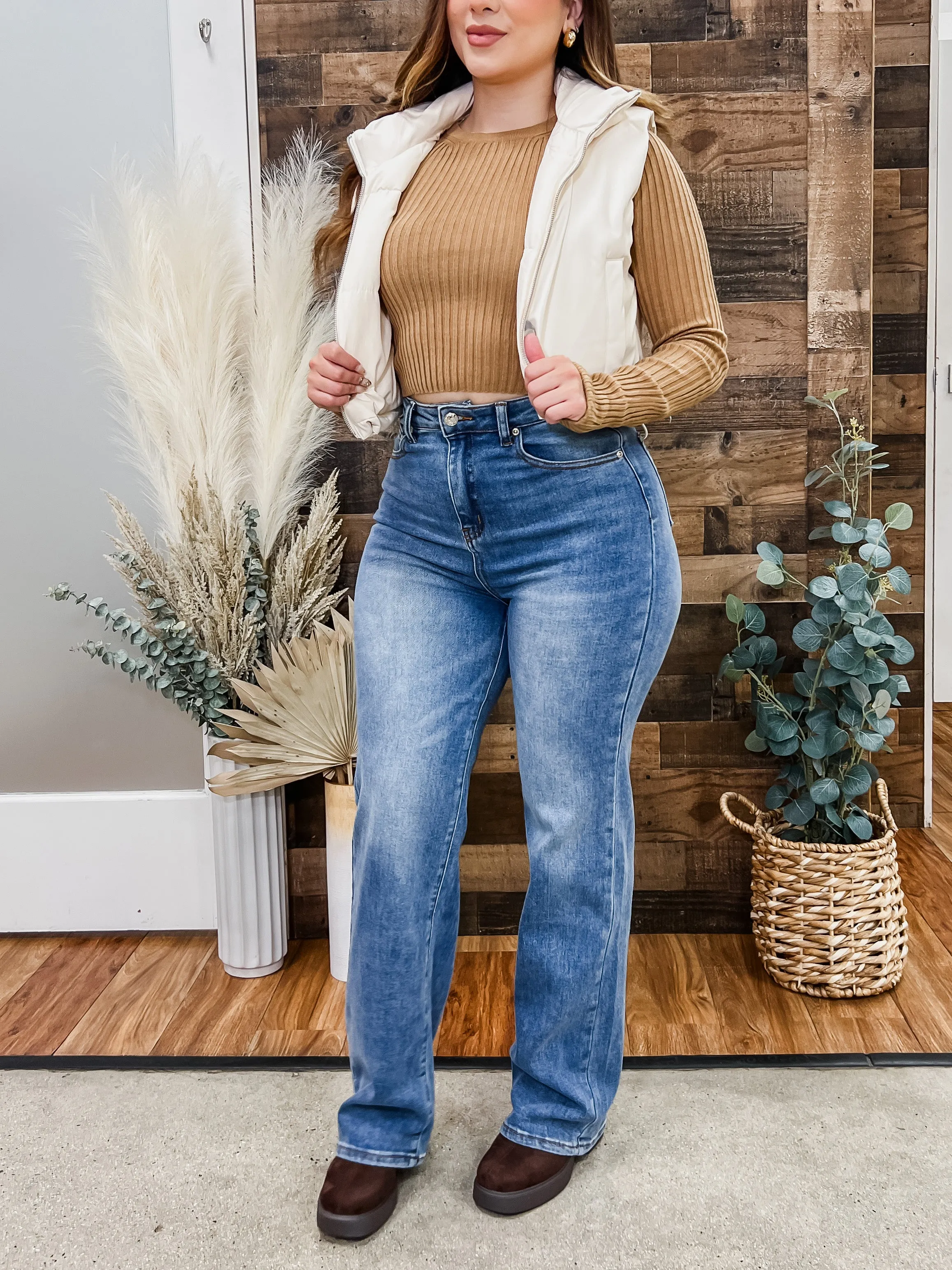 Brynn High Waist Stretch Jeans
