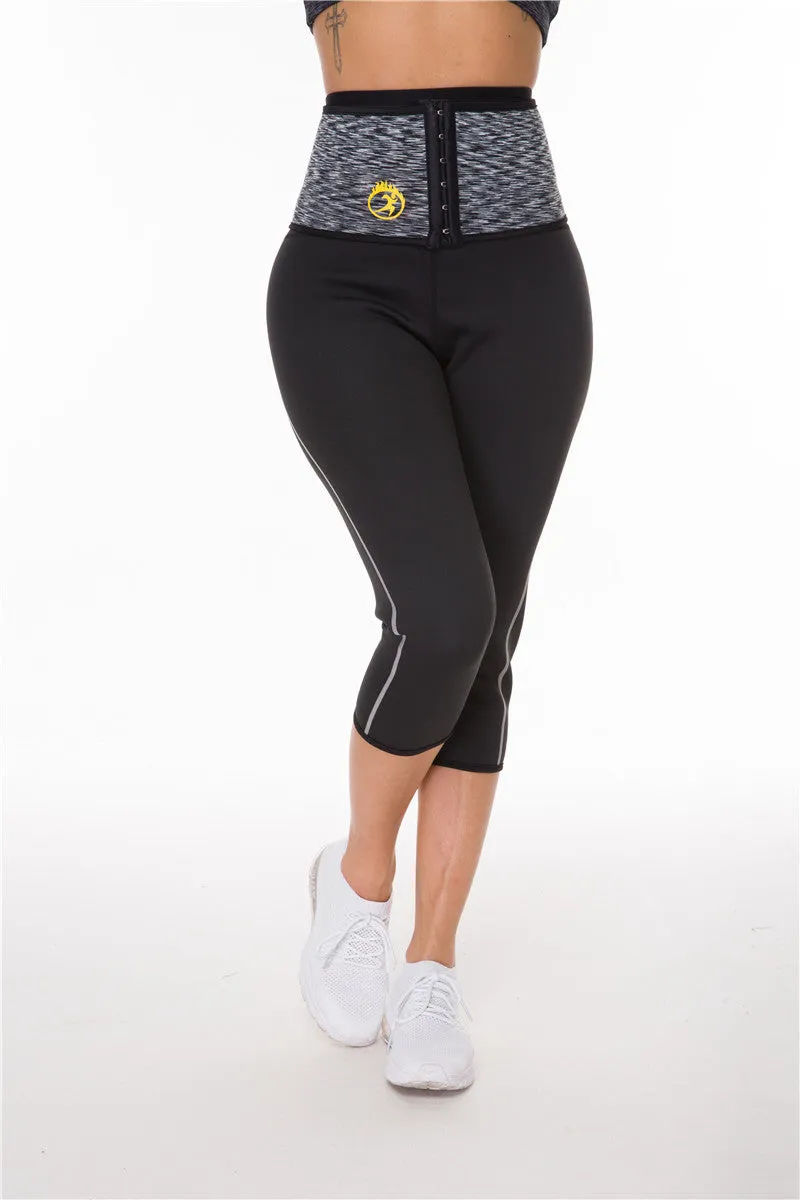 Compression Waist Sweat Pants for Yoga