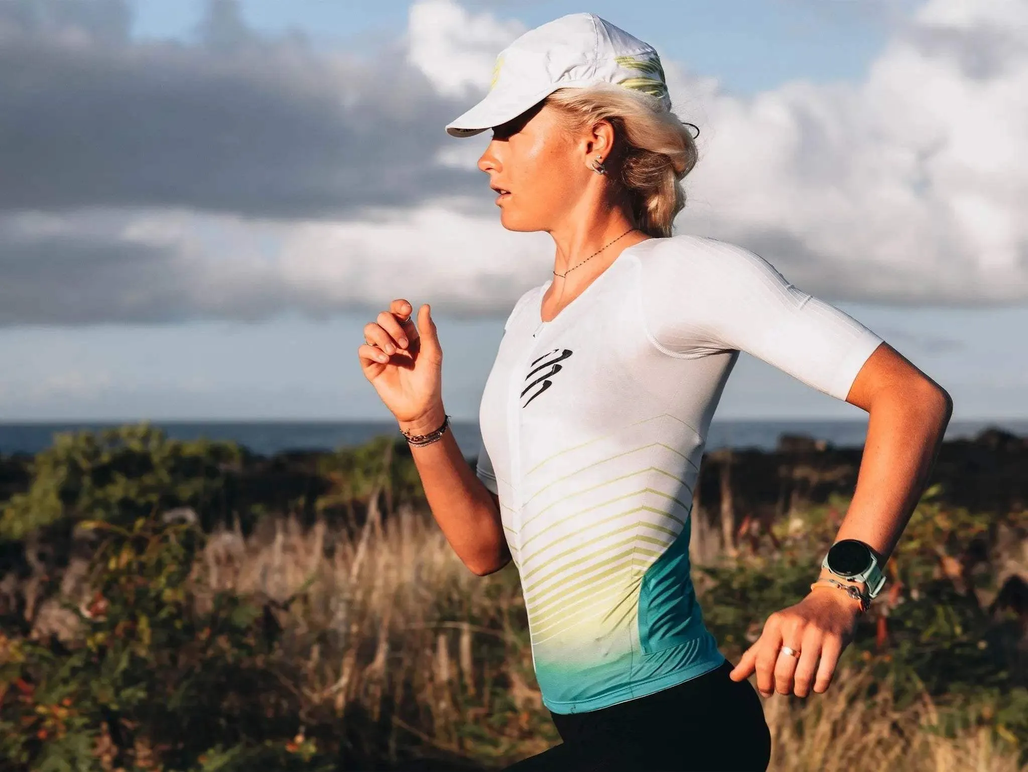 Compressport | Tri Postural Aero SS Top | Dames | White