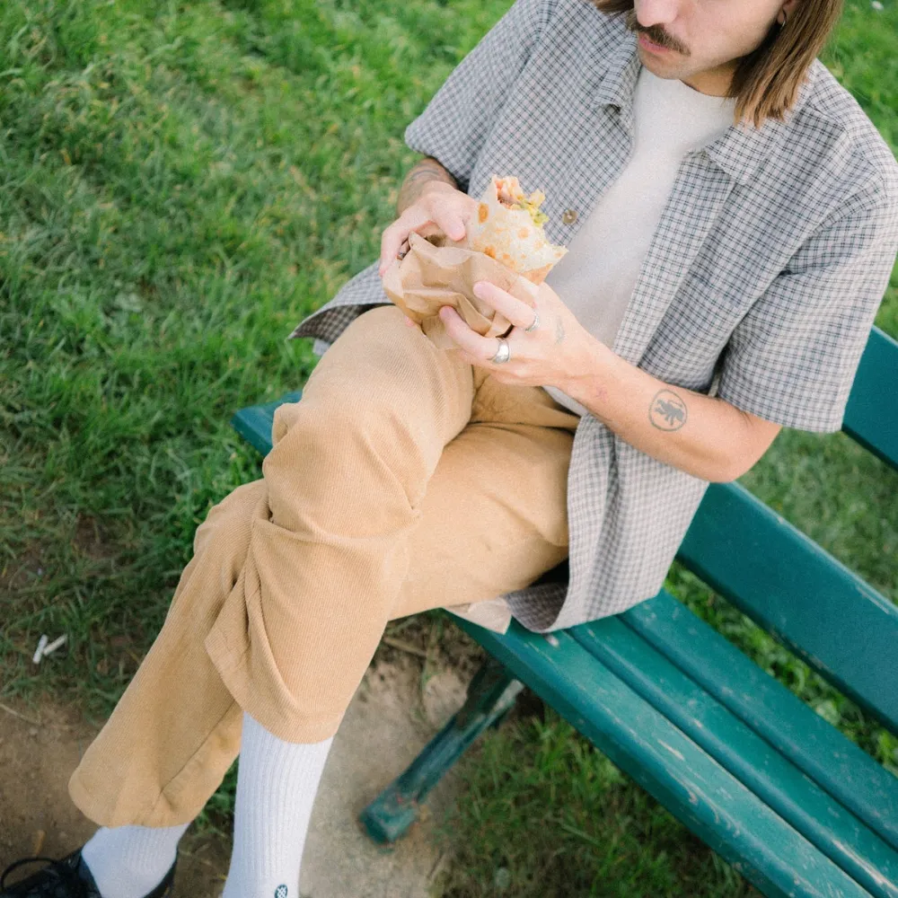 Cord Pants Camel