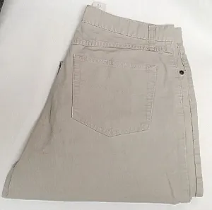 Cutter & Buck-Tan 5 Pocket Cotton Corduroy Casual Trousers- size 35x30