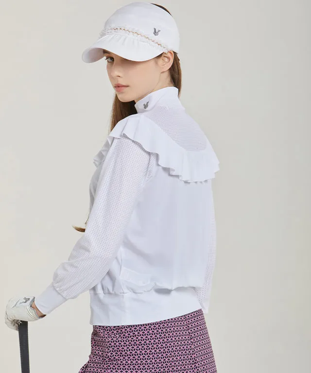 Dolly Punching Ice Blouson - White