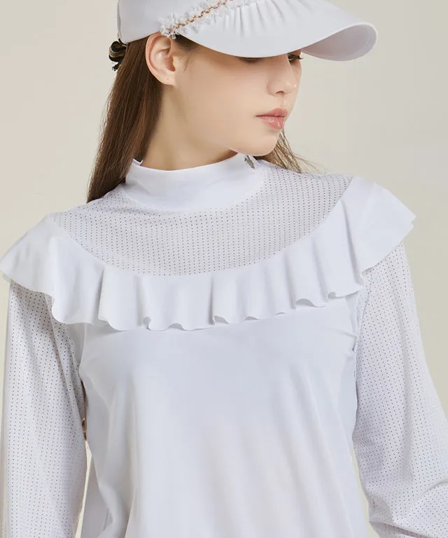 Dolly Punching Ice Blouson - White