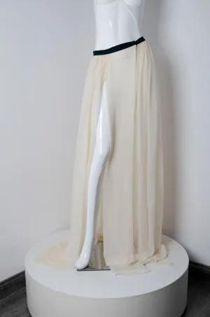 Double Slit Wrap Skirt