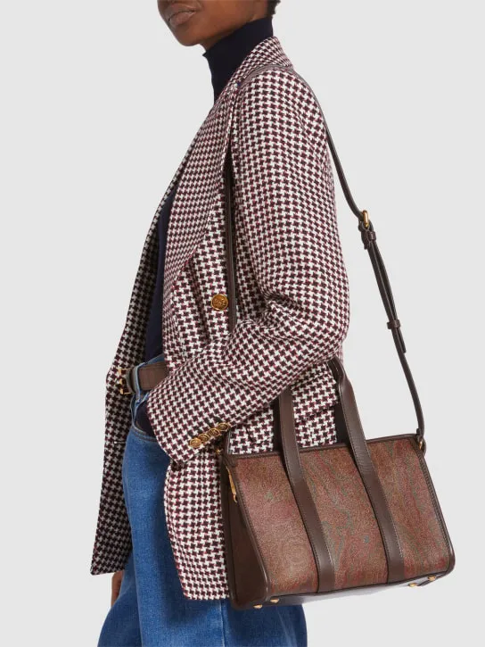 Etro   Small Bauletto Arnica top handle bag 