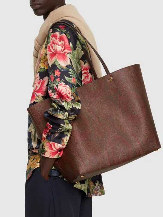 Etro   XL Cotton blend tote bag 