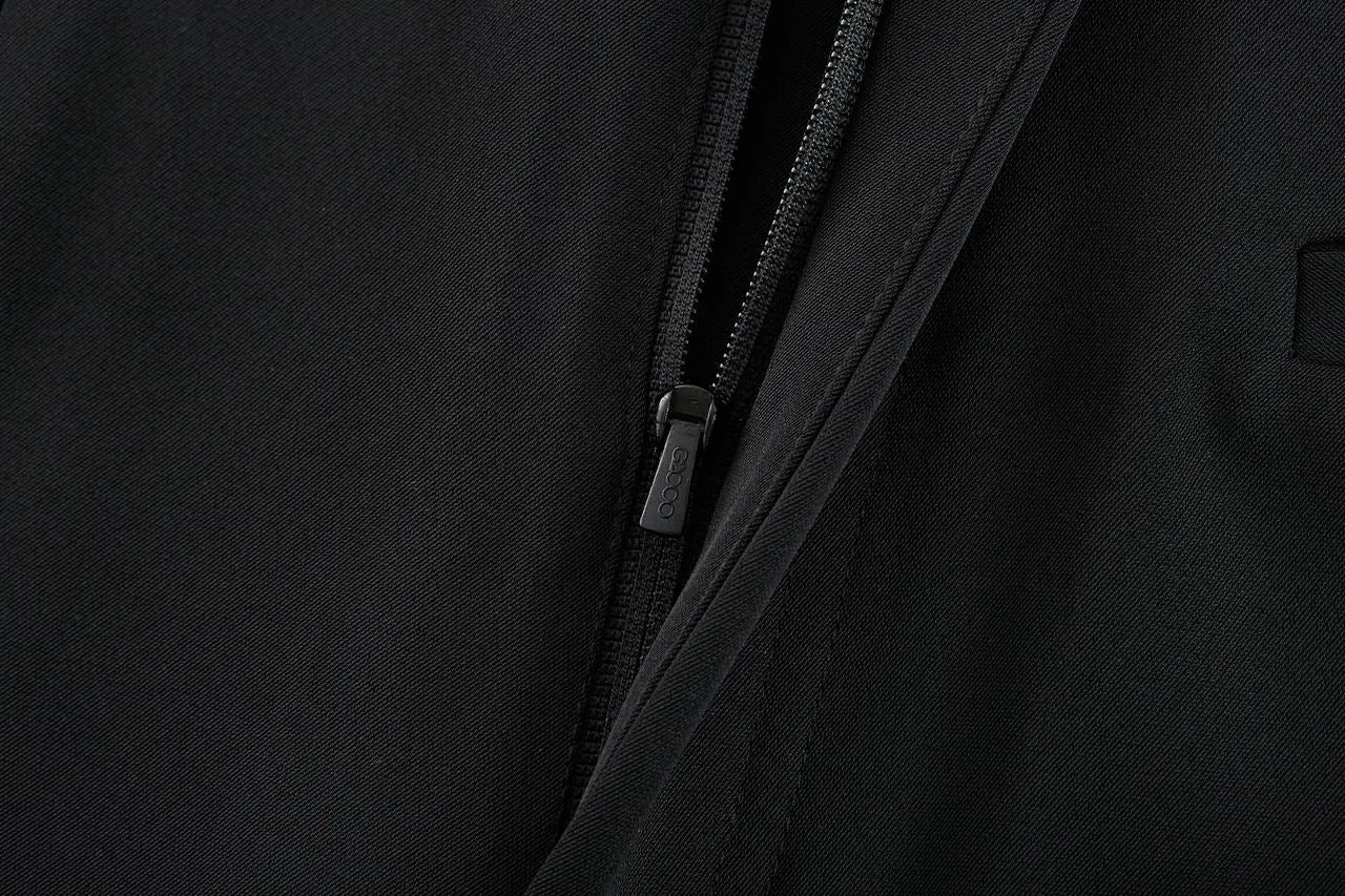 Flare Leg Dobby Twill High Waist Pants