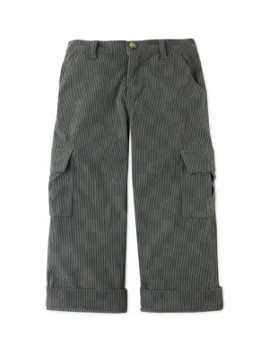 GIRLS CORDUROY WIDE LEG PANTS