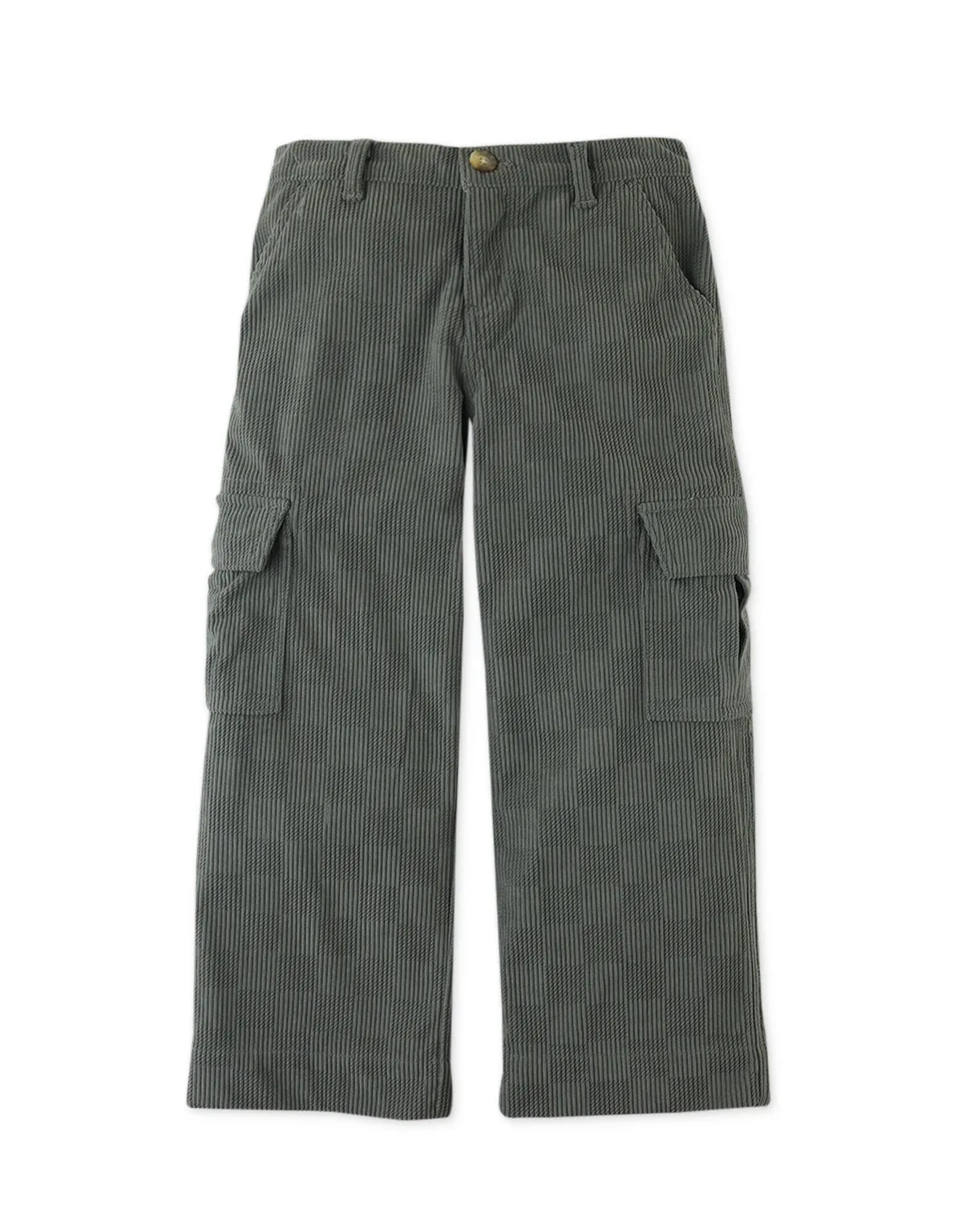 GIRLS CORDUROY WIDE LEG PANTS