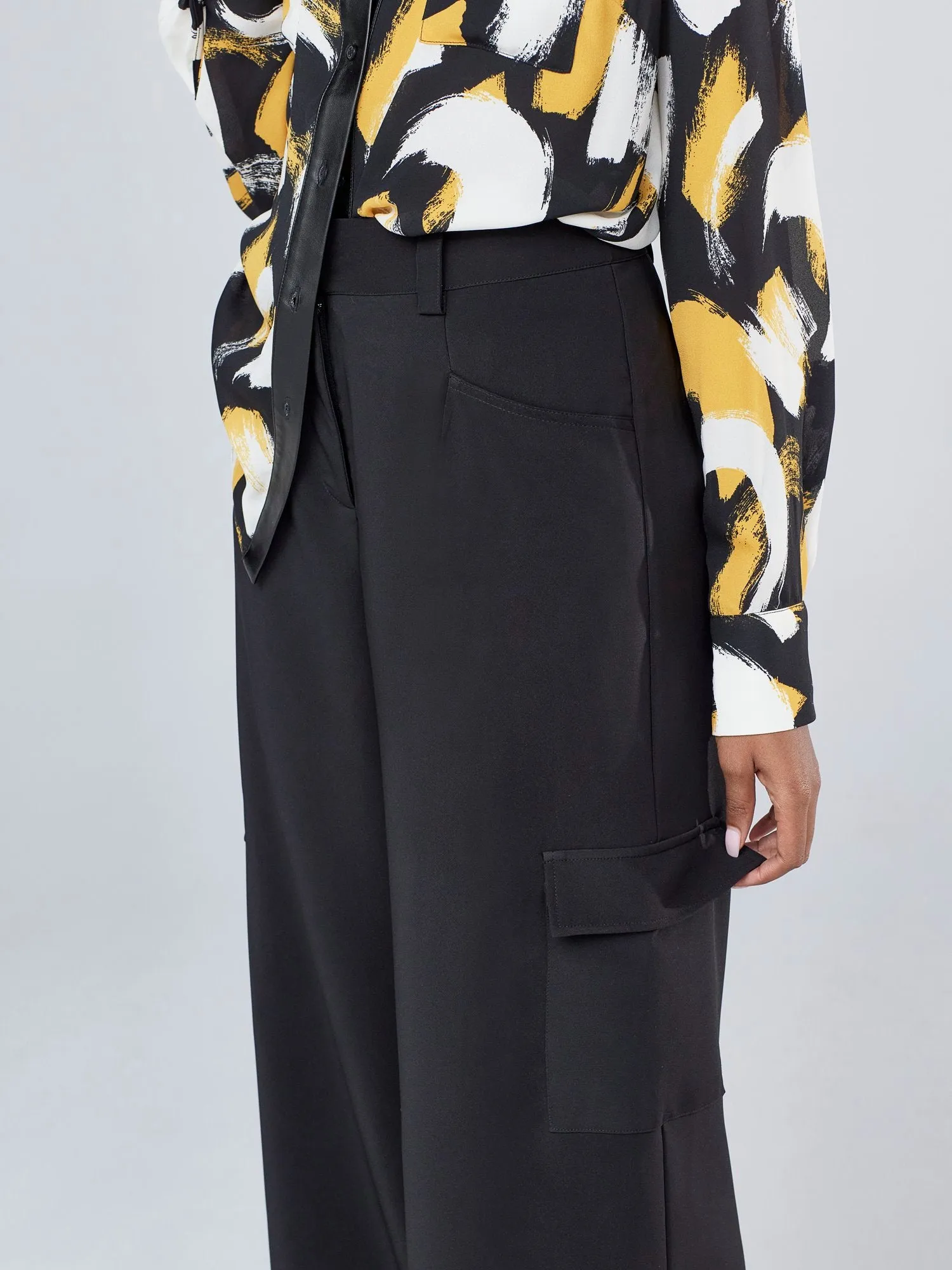 High-Waist Wide-Leg Pant