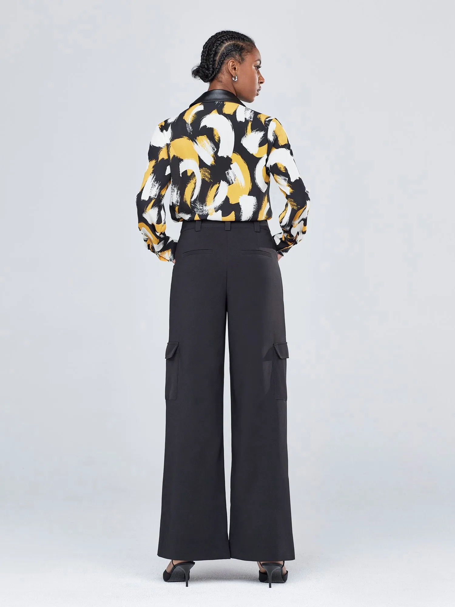 High-Waist Wide-Leg Pant
