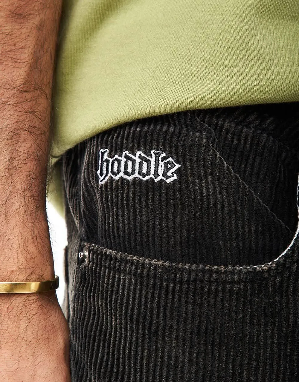 Hoddle Cord Ranger Pants - Black