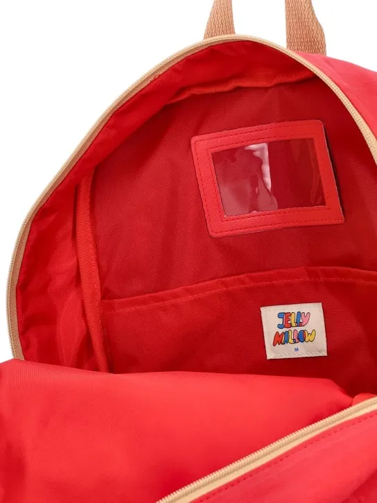 Jellymallow   Printed cotton backpack 