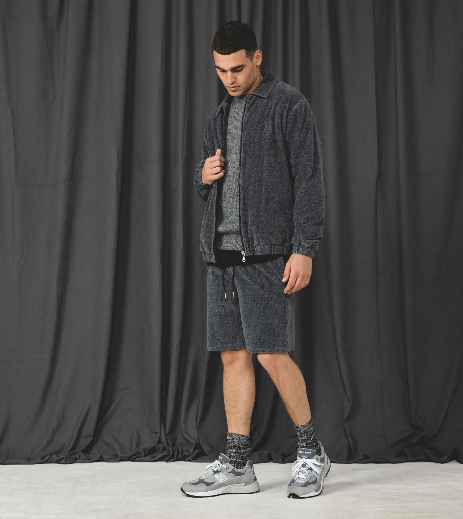 Jumpa Velour Short Static