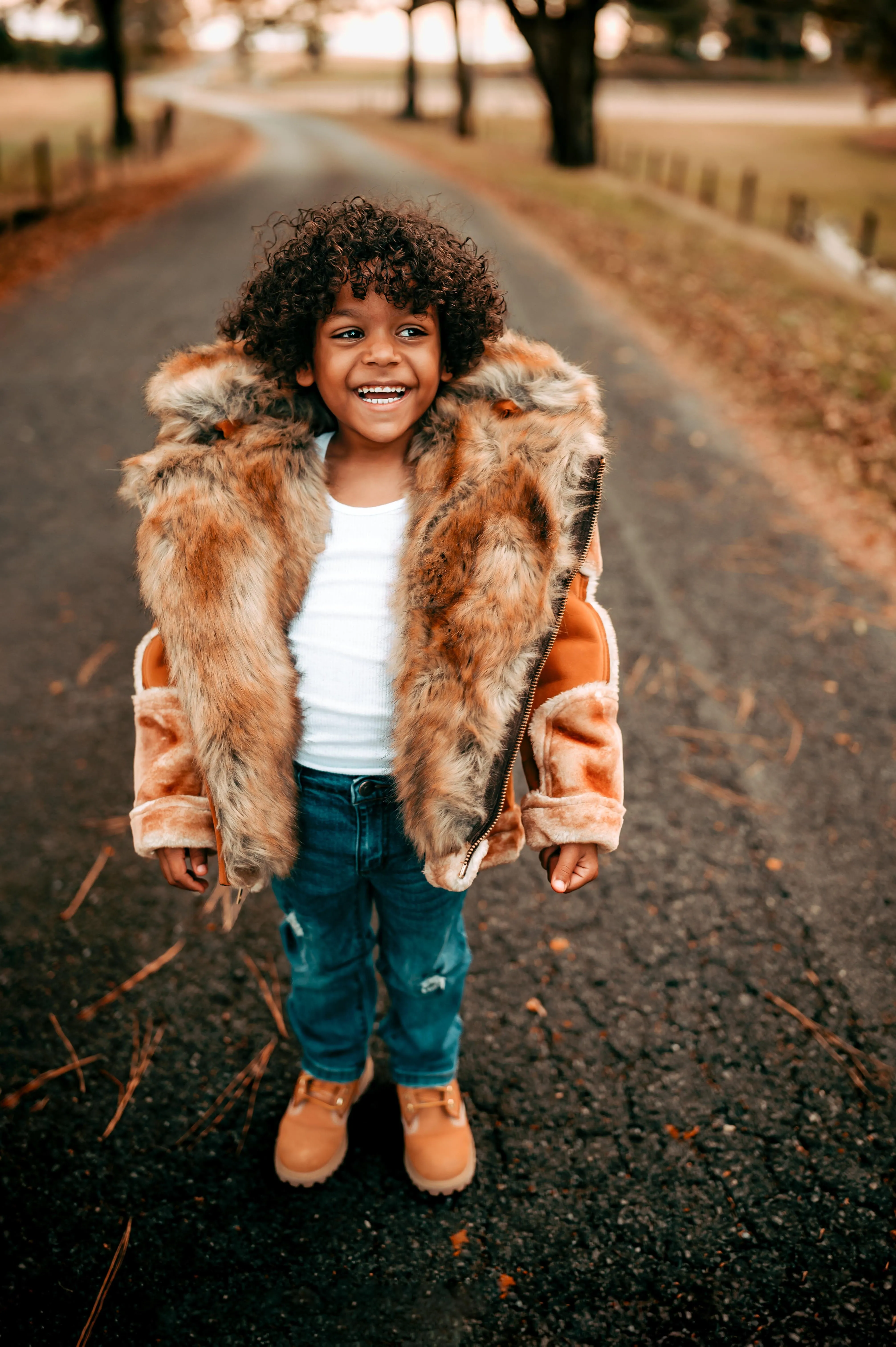 Kids El Jefe Shearling Jacket 2 Pack