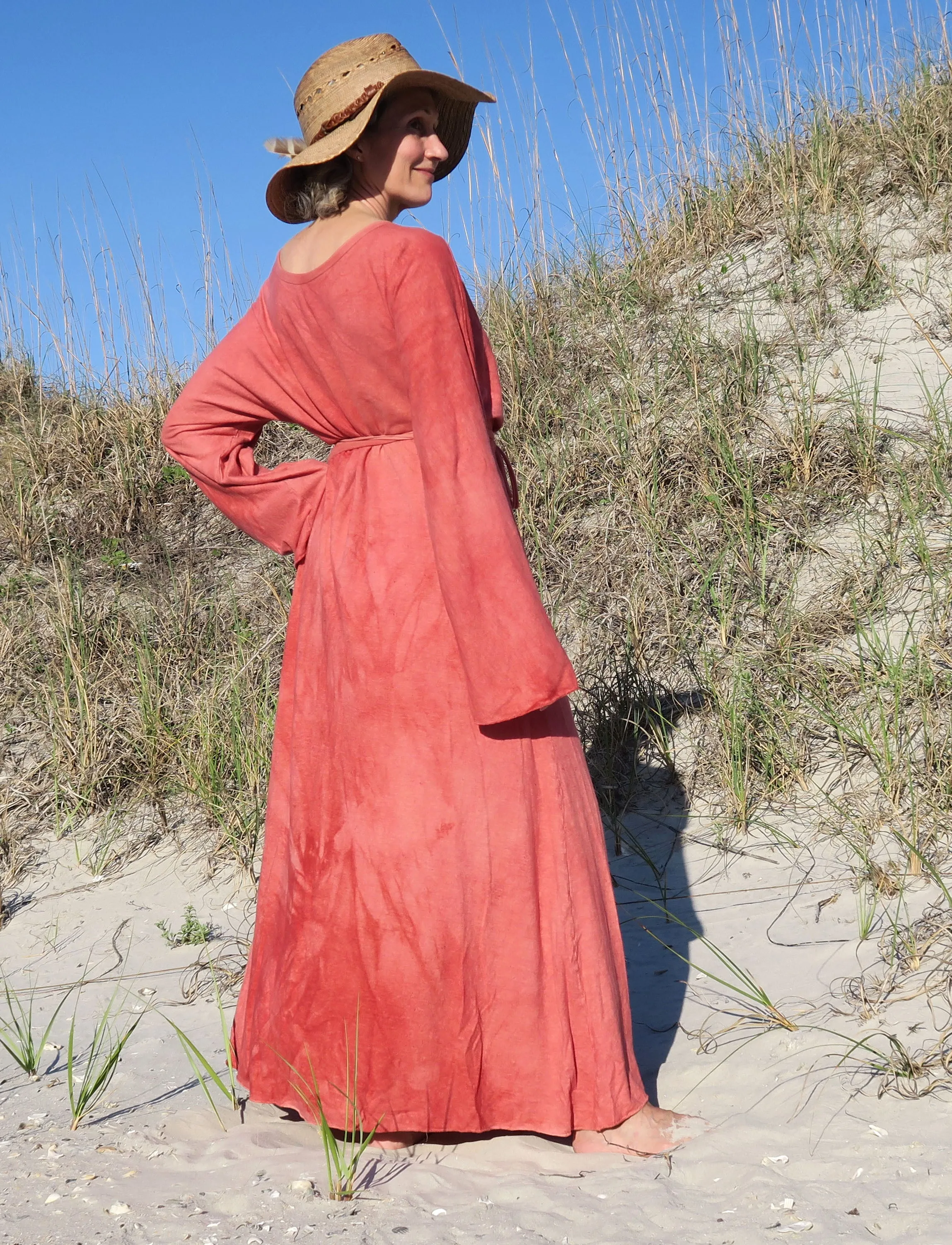 Kimono Wrap Simplicity Long Dress
