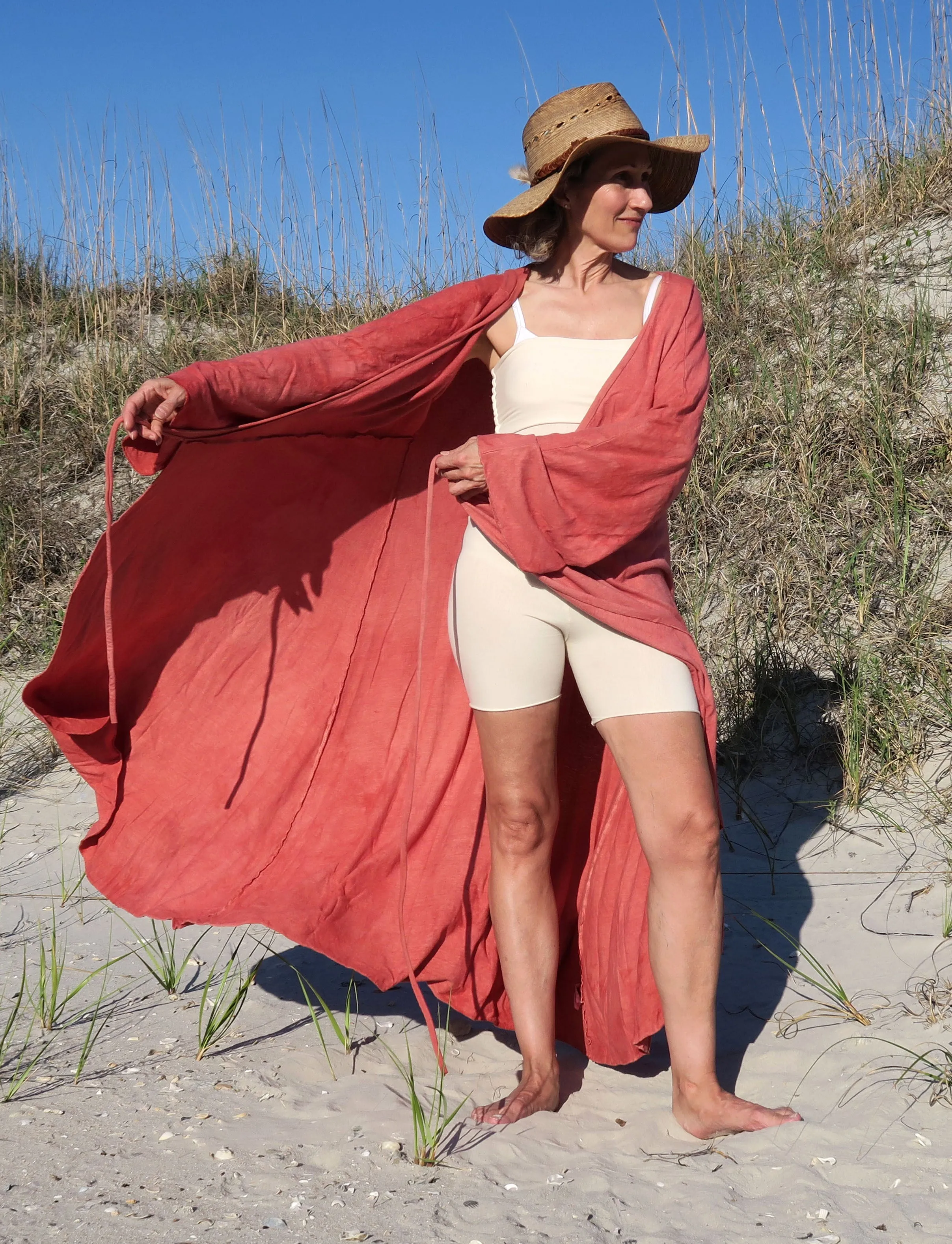 Kimono Wrap Simplicity Long Dress