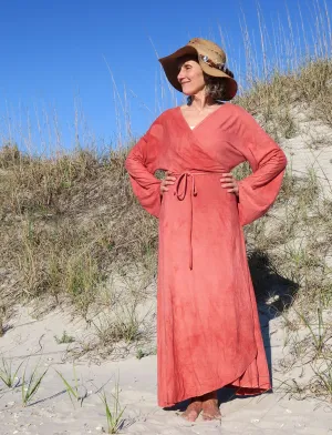 Kimono Wrap Simplicity Long Dress