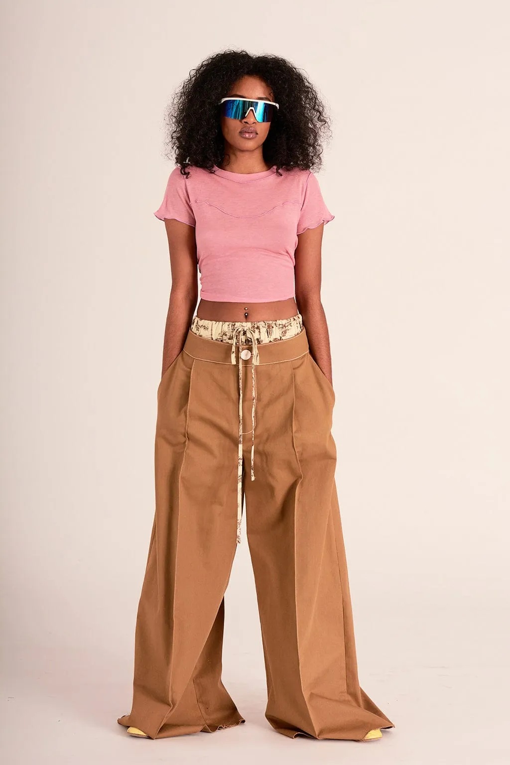 Lavoy Pants Toffee Brown Twill