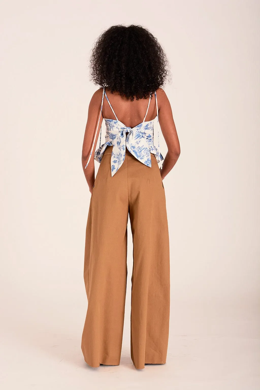 Lavoy Pants Toffee Brown Twill