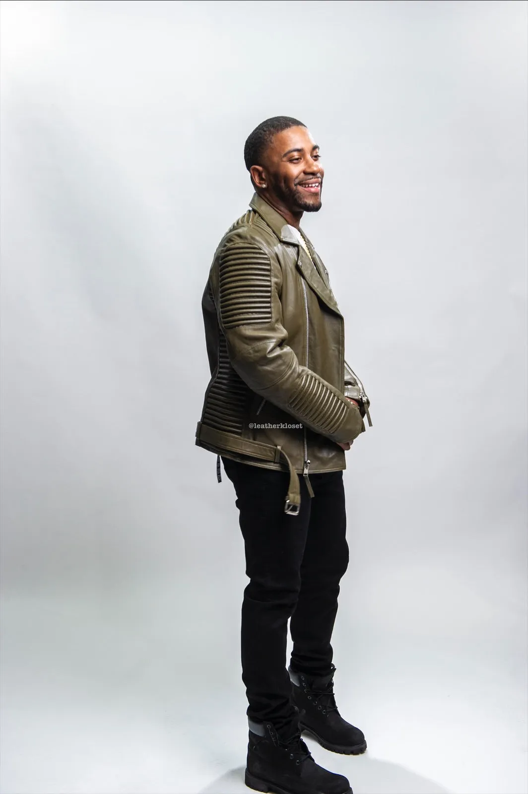 Men's Trey Biker Jacket [Olive]