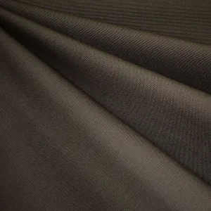 Mid Weight Stretch Oxford Canvas Solid Brown