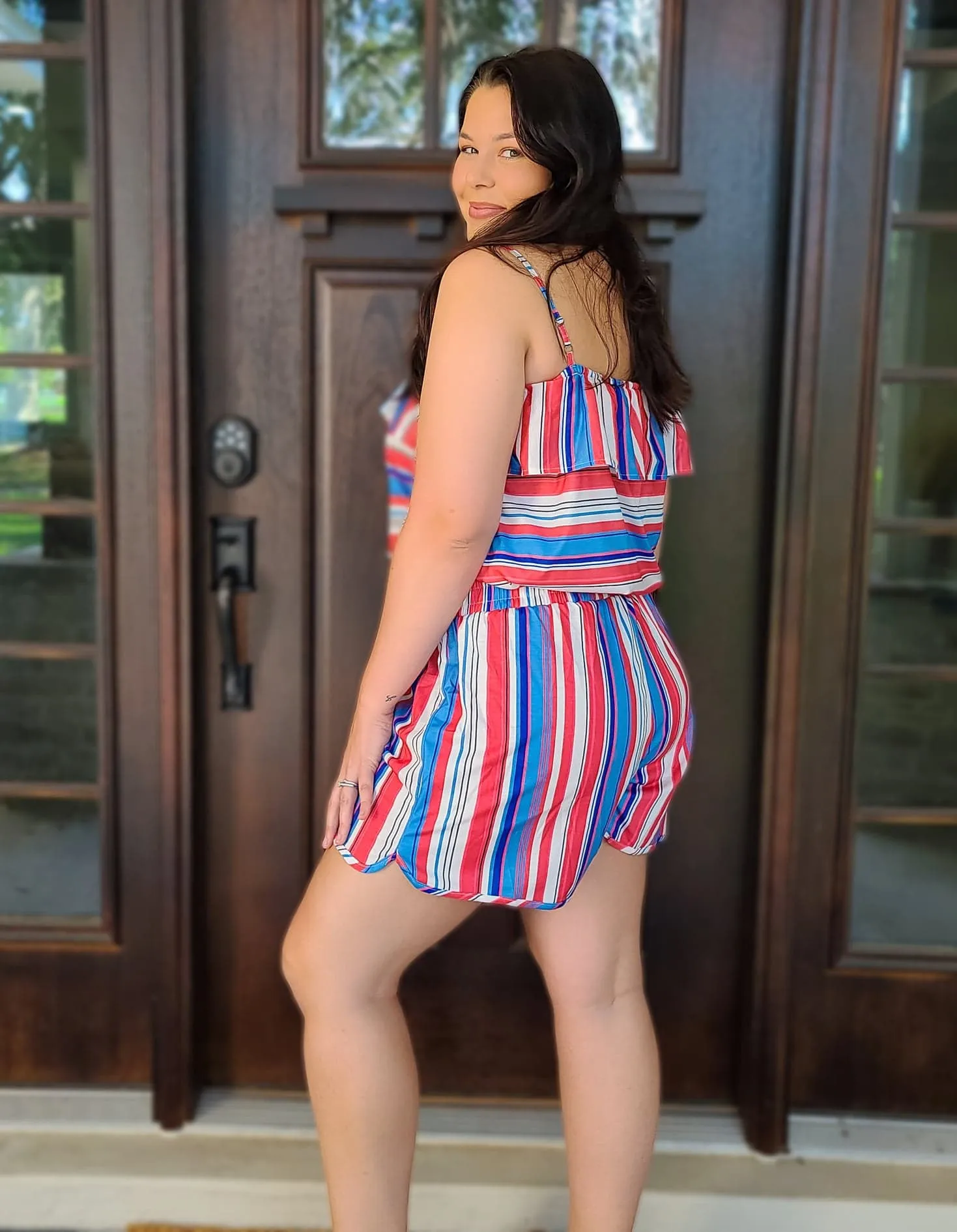 Miss Independent Ruffle Top