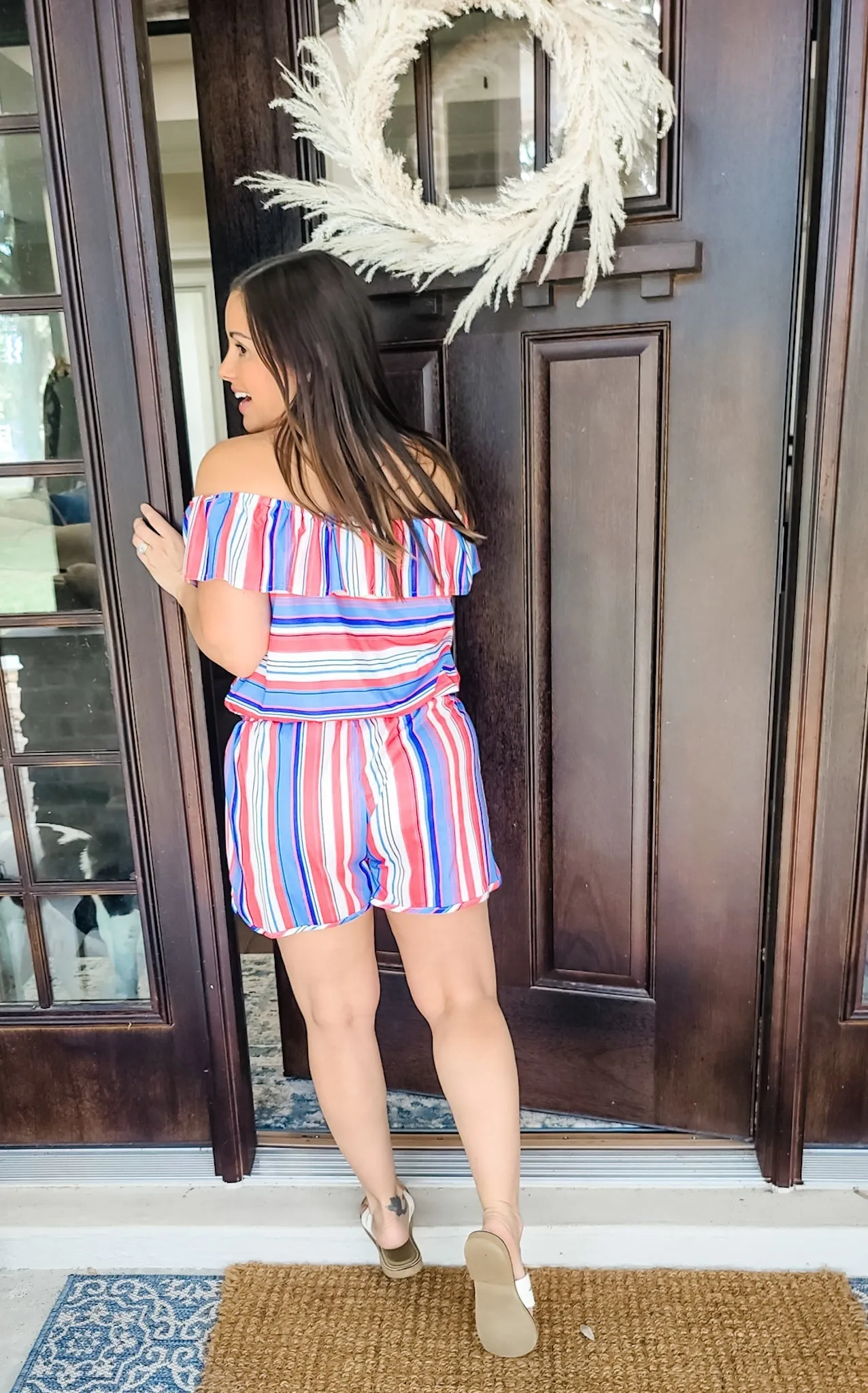 Miss Independent Ruffle Top