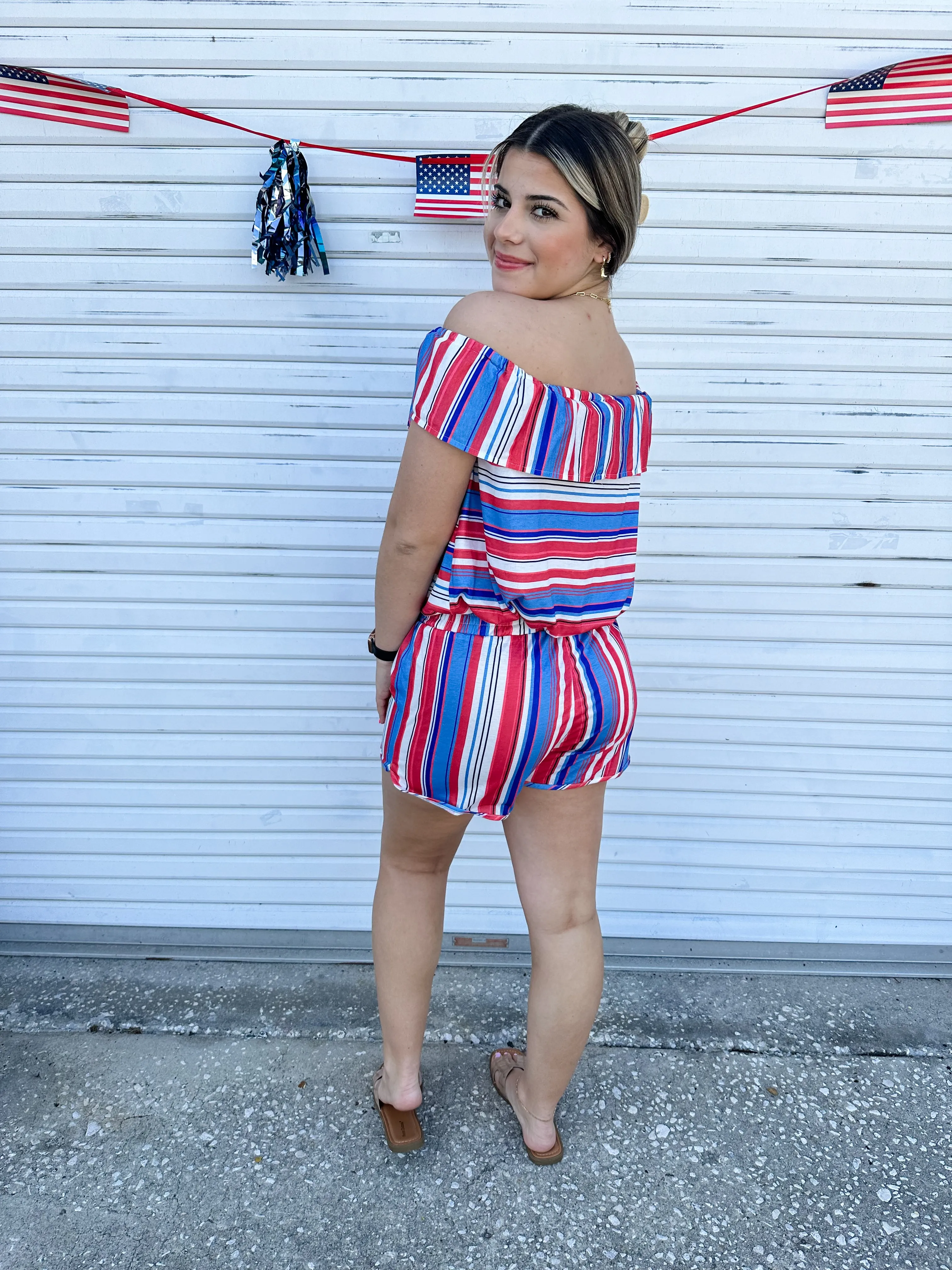 Miss Independent Ruffle Top
