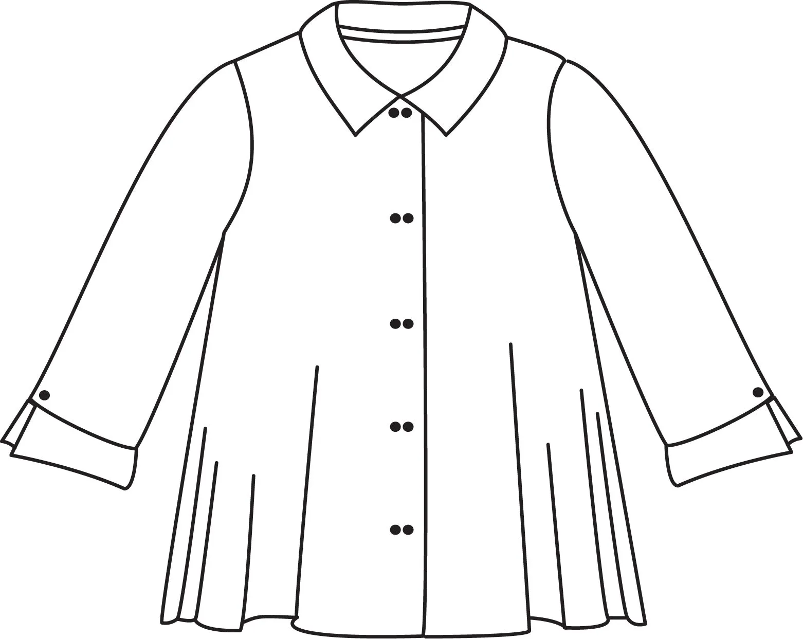 Niche - Pucker - Twinbutton Top - Dot
