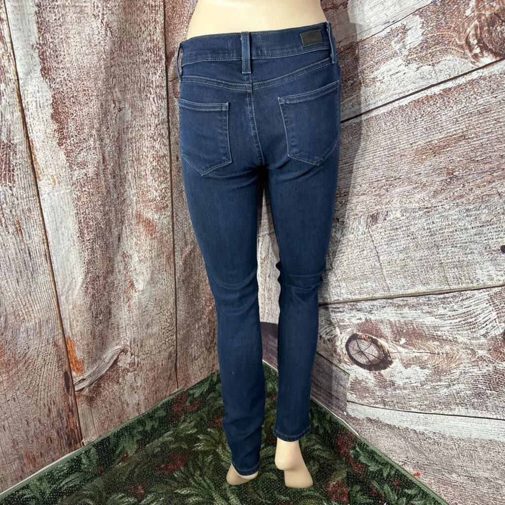PAIGE DARK BLUE SKINNY JEANS SIZE 26/4 D2C
