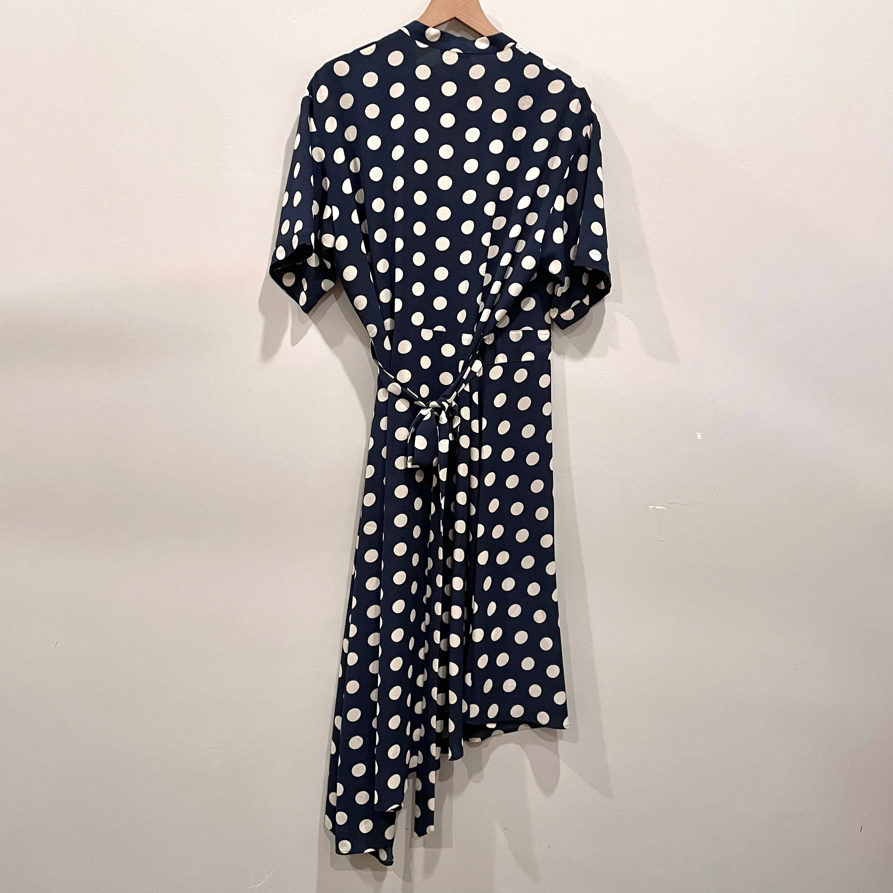 Polka Dot Wrap Dress
