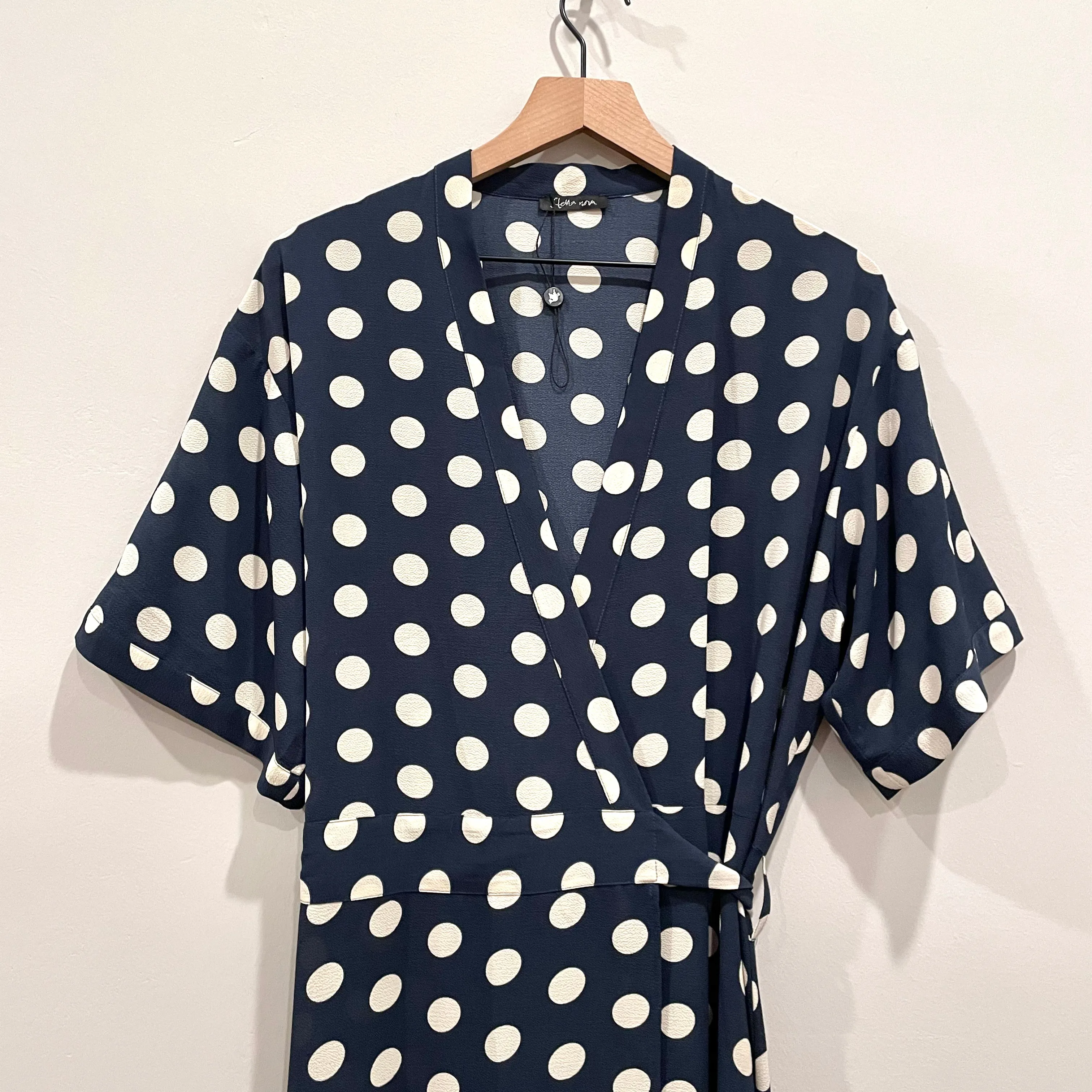 Polka Dot Wrap Dress