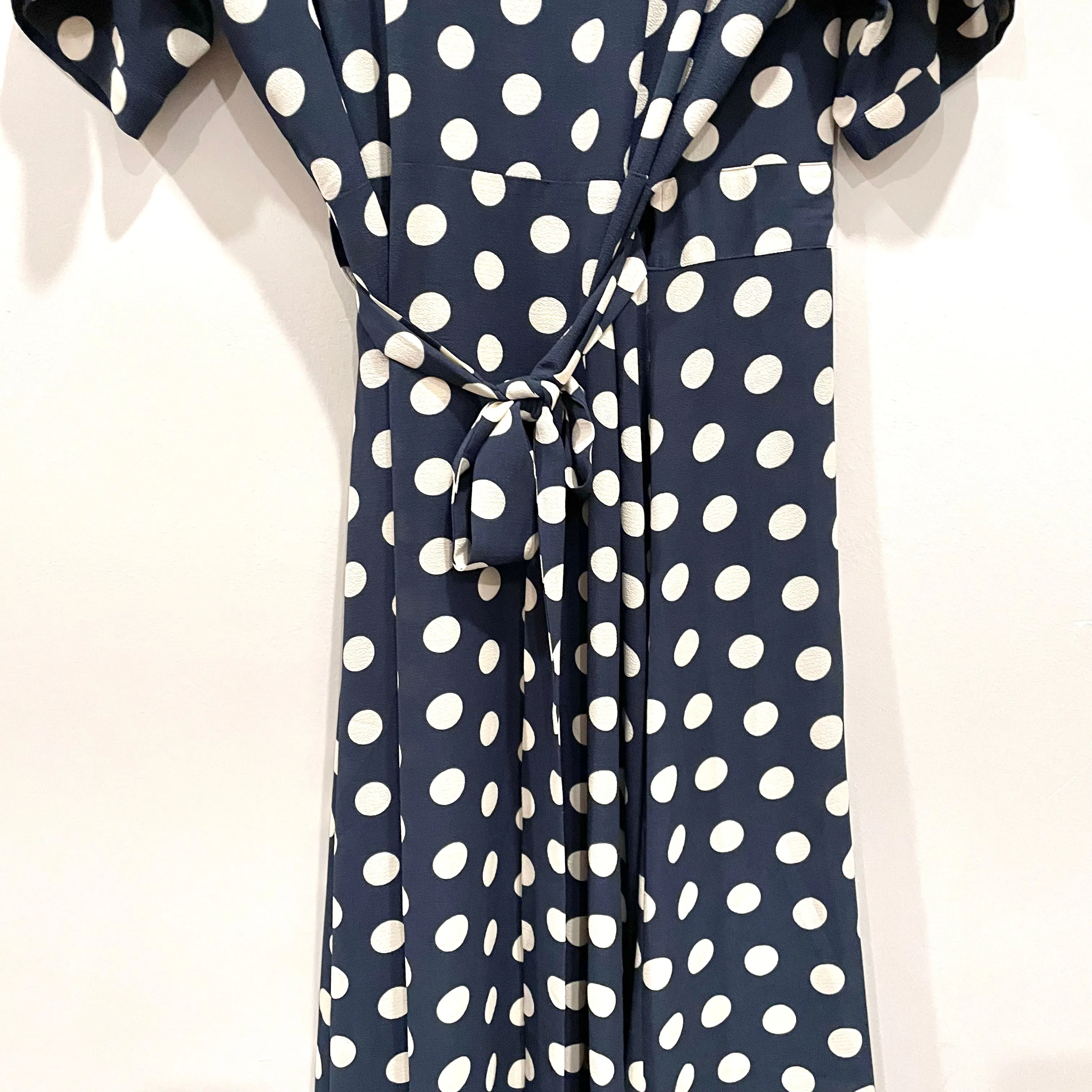 Polka Dot Wrap Dress