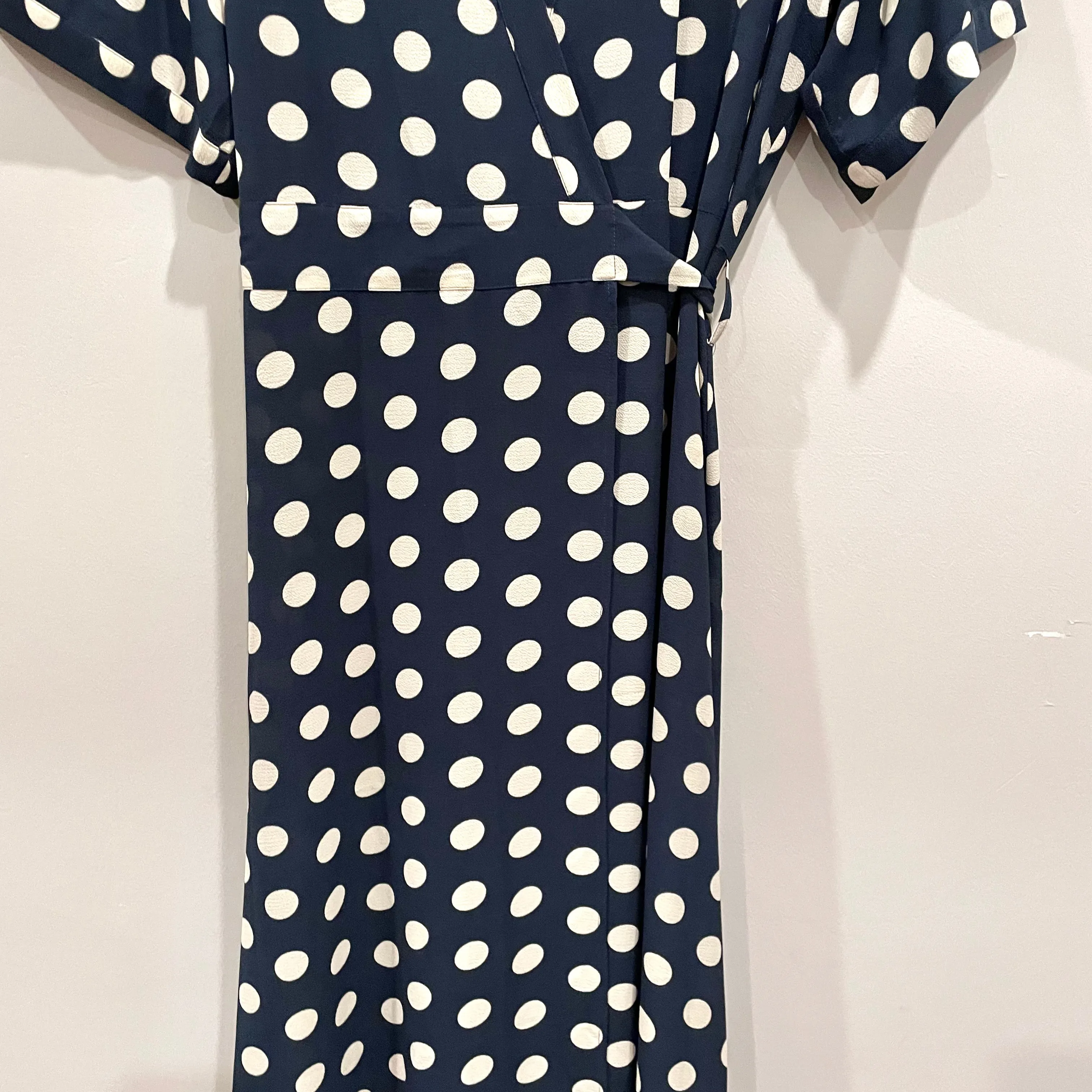 Polka Dot Wrap Dress