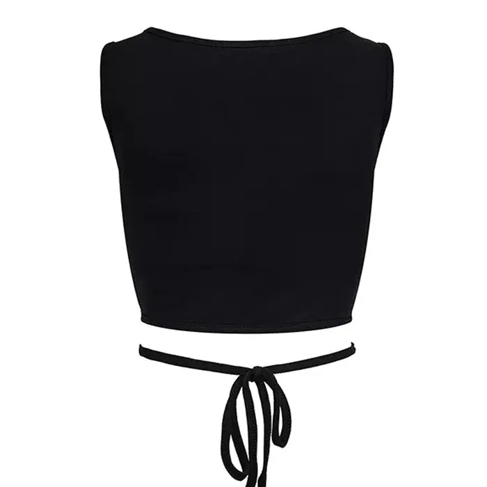 She's a Danger Cutout Crop Top