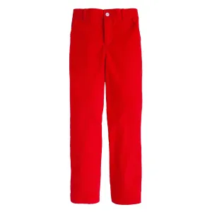 Skinny Pant - Red Corduroy