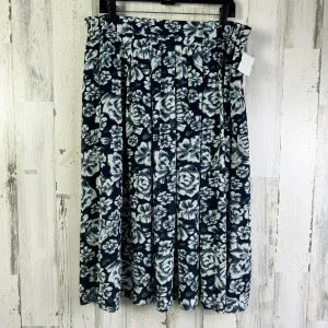 Skirt Midi By J. Crew In Blue, Size: 12