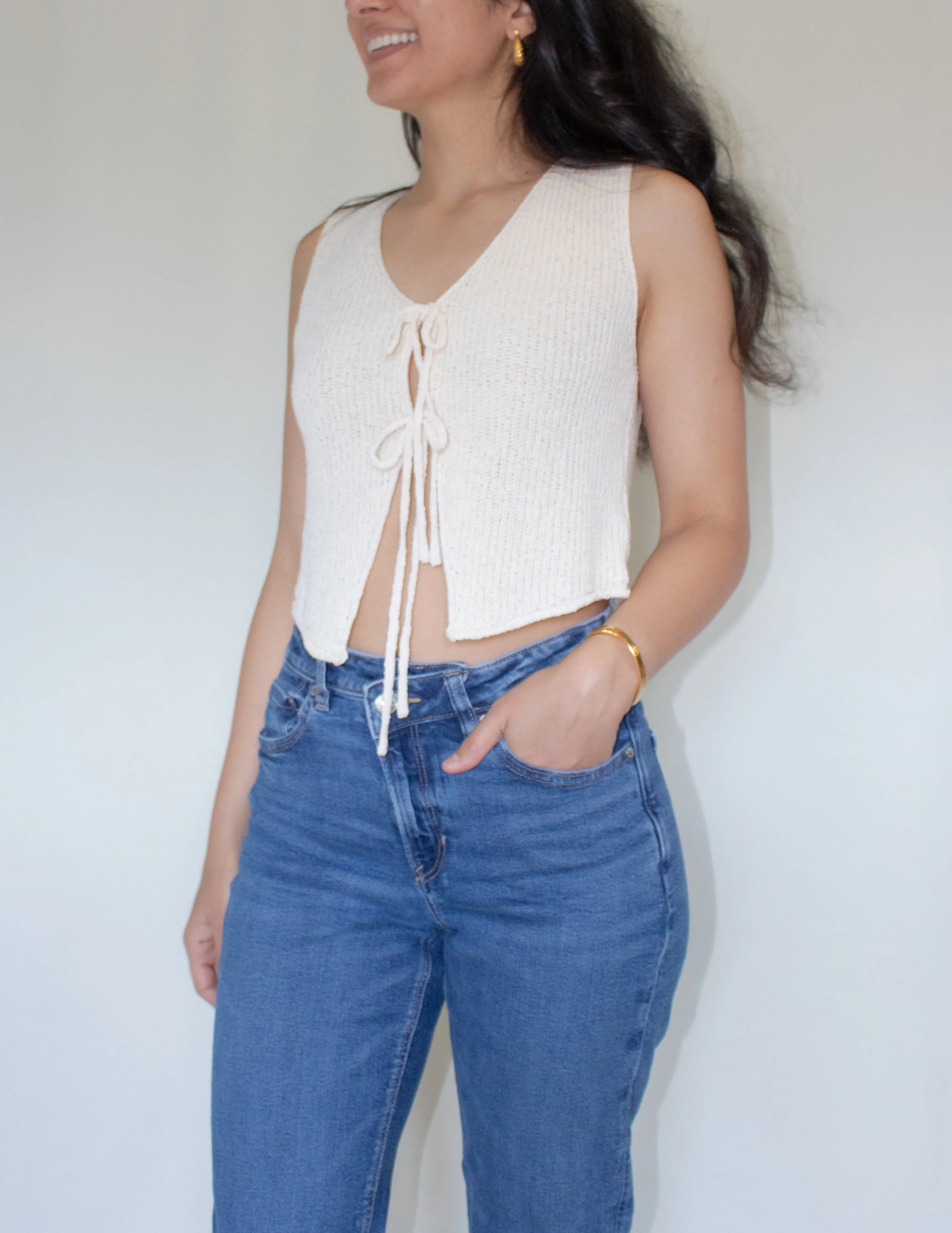Sunny Crochet Top
