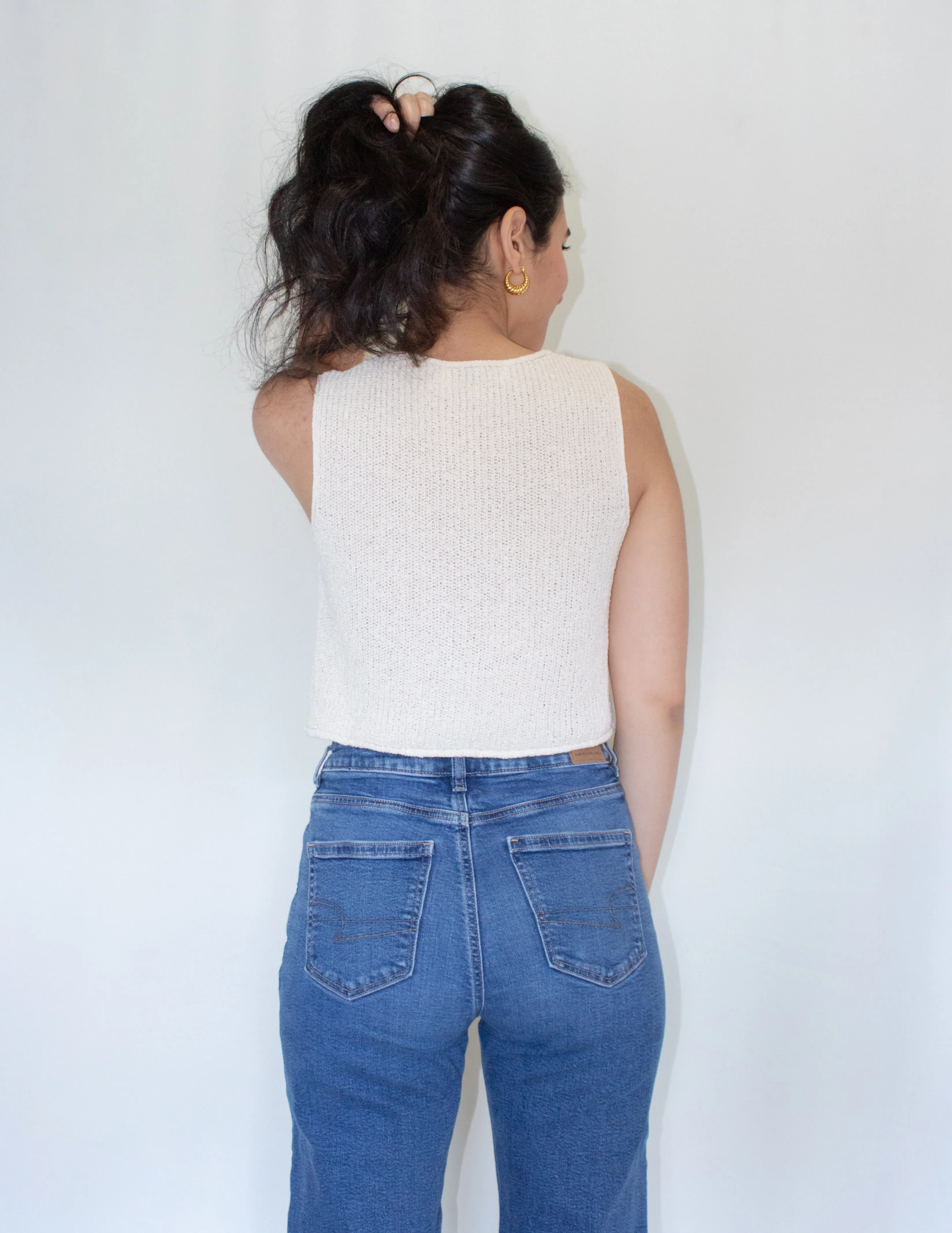 Sunny Crochet Top