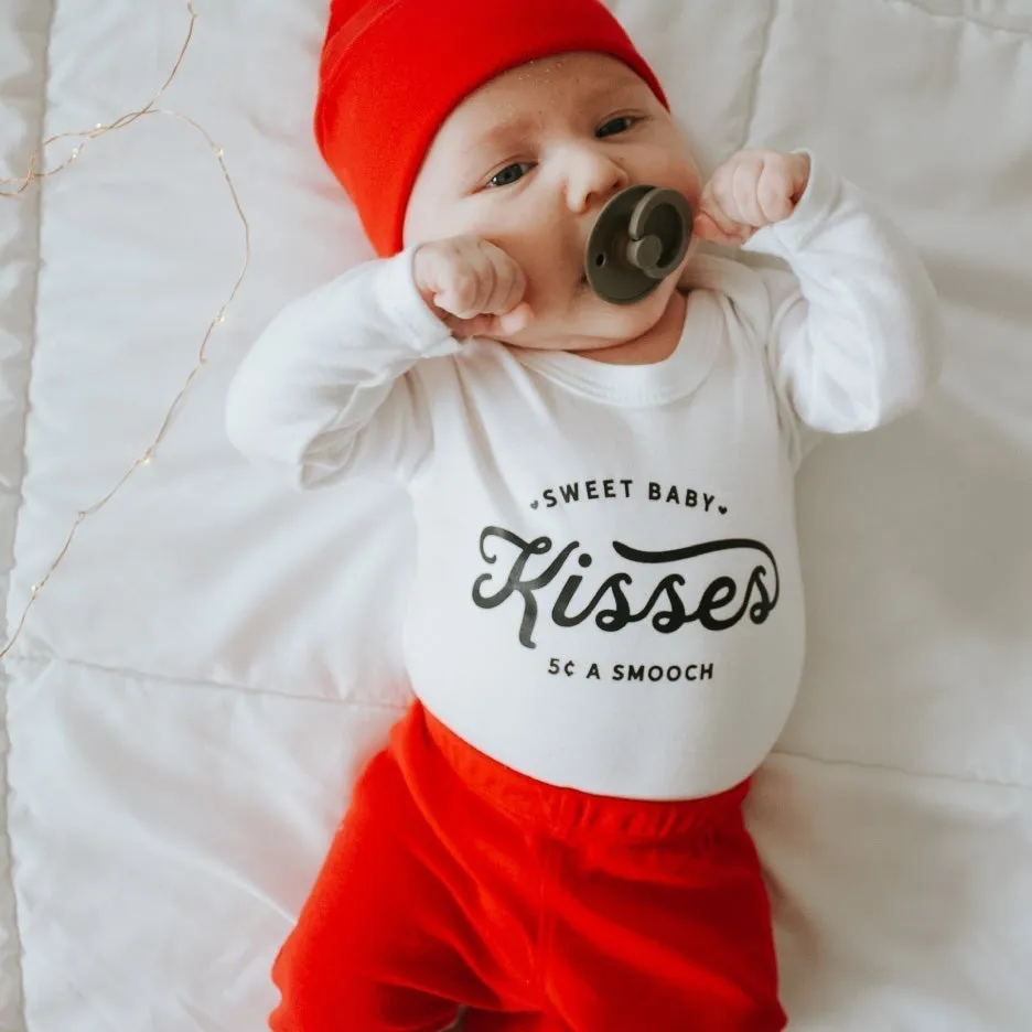 Sweet Kisses | Baby Valentines Outfit