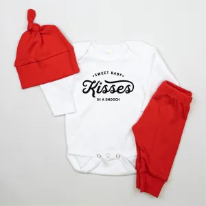 Sweet Kisses | Baby Valentines Outfit