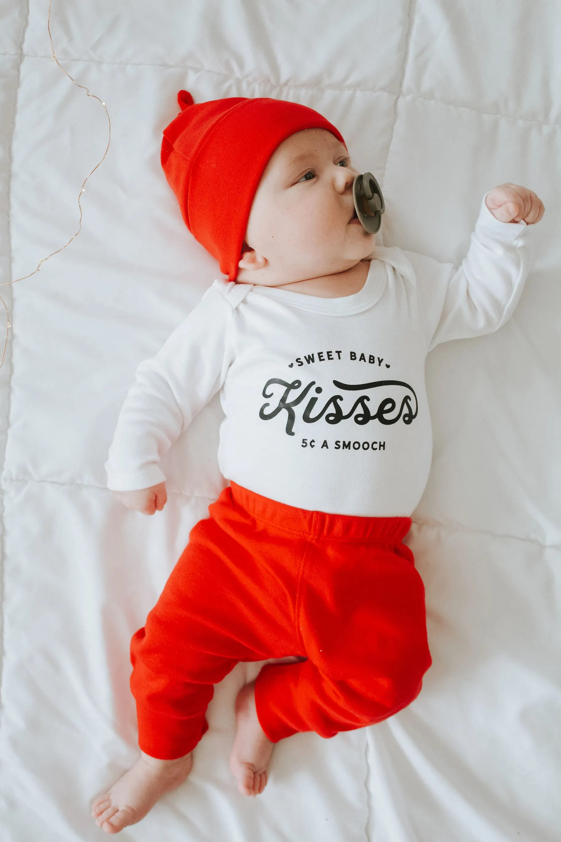 Sweet Kisses | Baby Valentines Outfit